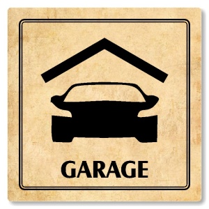 Garage, 148x148mm, pergamen, Utah